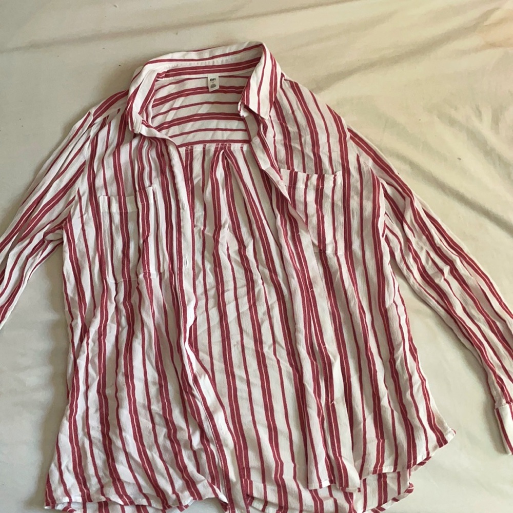 Stripped button shirt